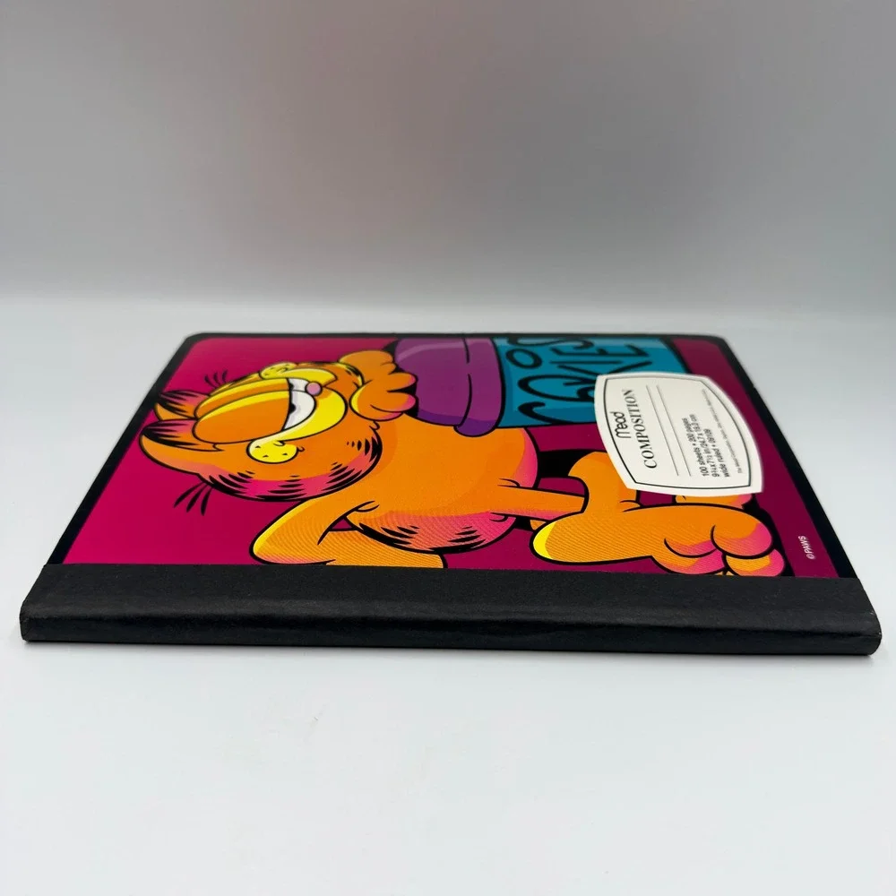 Mead Garfield Composition Notebook Vintage Wide Ruled 100 Sheets Cookie Jar
